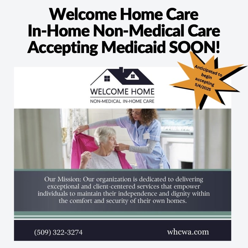Welcome Home Care to start accepting Medicaid